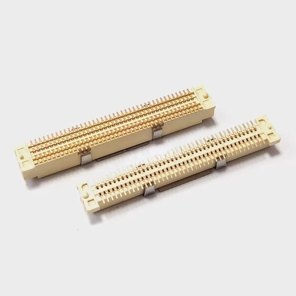 1PCS 0.8mm Spacing BTB Connector 80P Board To Board AU2 Gold-plated Double Row Patch Male and Female Socket Matching 2 * 40P