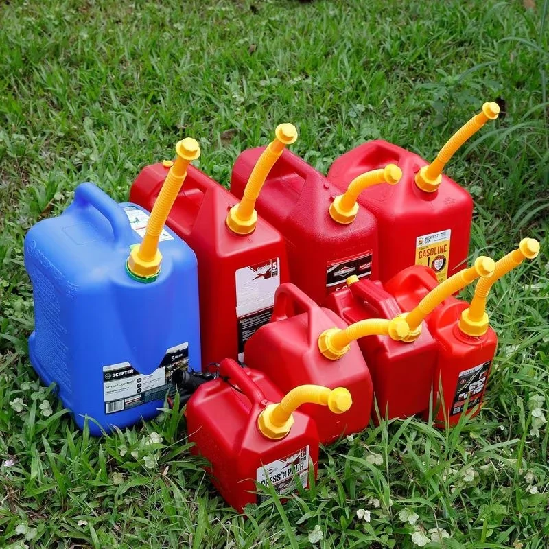 Gas Can Spout Replacement 7.8Inch Nozzle for 2 5 10 Gallon Containers Improved Usability Fuel Transfer Spout Adapter Accessories
