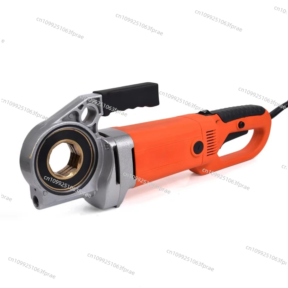 

Light electric pipe tapping machine for construction pipe tapping with 6 cutter heads