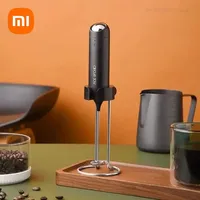 Xiaomi CIRCLE JOY Electric Milk Frother Coffee Frothing Maker USB Rechargeable Household Handheld Foamer Egg Beater Kitchen Tool