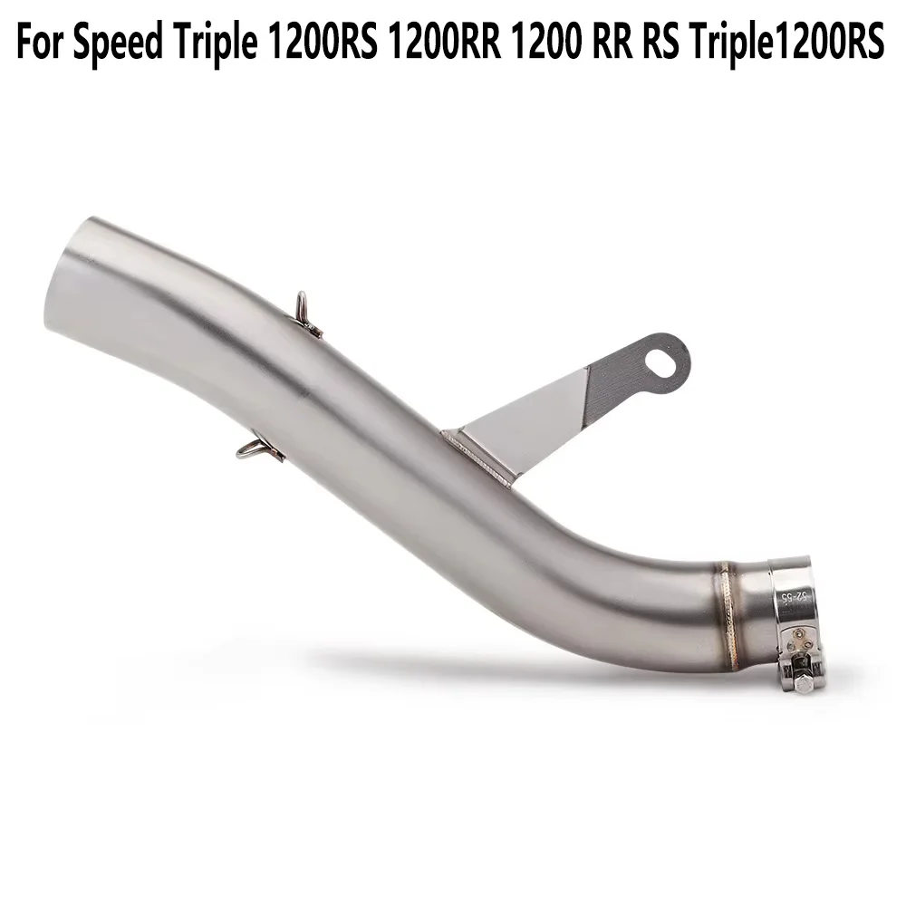 For Speed Triple 1200RS 1200RR 1200 RR RS Triple1200RS Exhaust System Modified 51mm Muffler Escape Tail Pipe Slip On