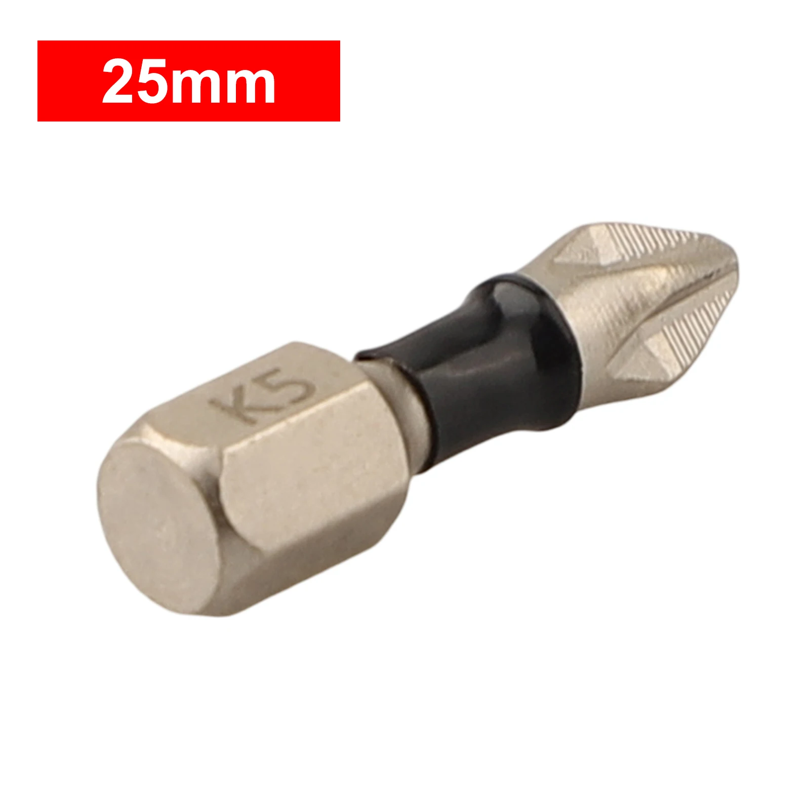 1x Cross Magnetic Screwdriver Bit Alloy Steel Anti-Slip Drill Bits 1/4 Hex Shank Fine Tooth Design PH2 Screw Driver Bit 25-120mm