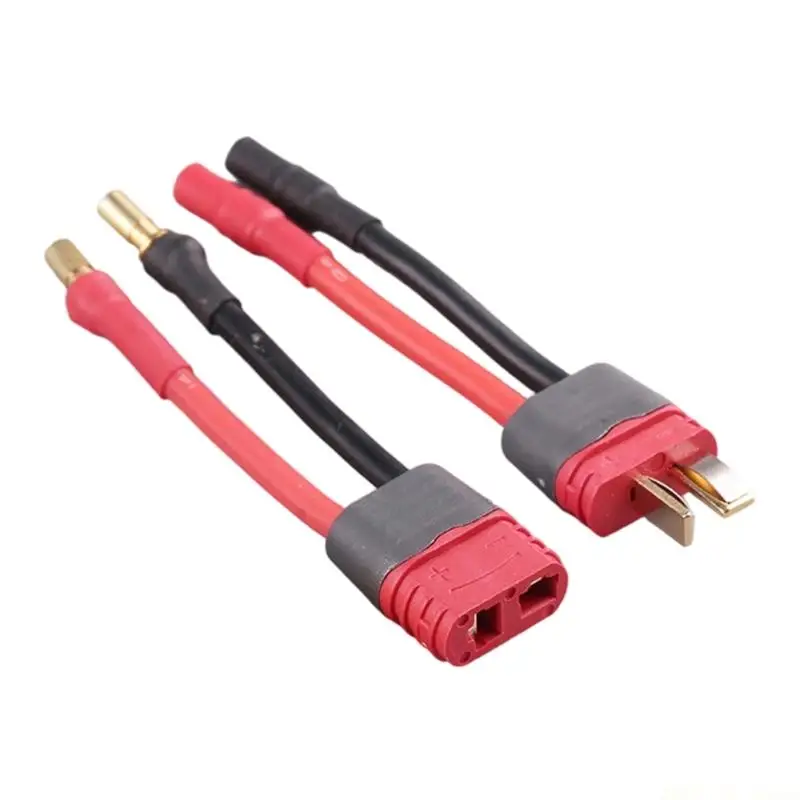 M5TD Connection Orientation Conversion Cable Set with Red and Black Conductors for Reversing Positive and Negative Polarity