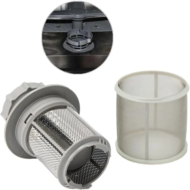 Accessories Mesh Filter Stainless Steel Replacement Kitchen Dishwasher Filter Mesh Filter Set Kitchen Dishwasher Filter Screen