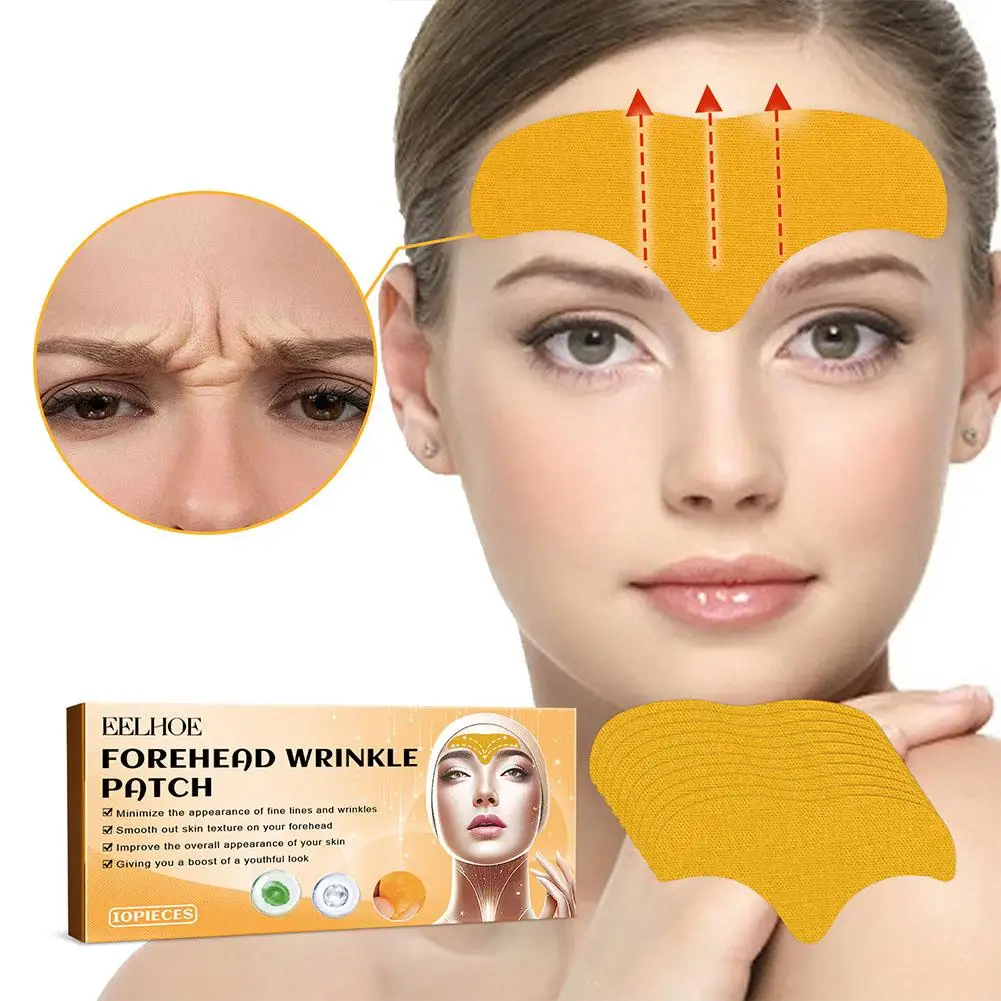 Collagen Face Patches for Wrinkle Centella Asiatica Smooth Crow’s Feet Smile Line Firming Forehead Eyes Nasolabial Folds Patches