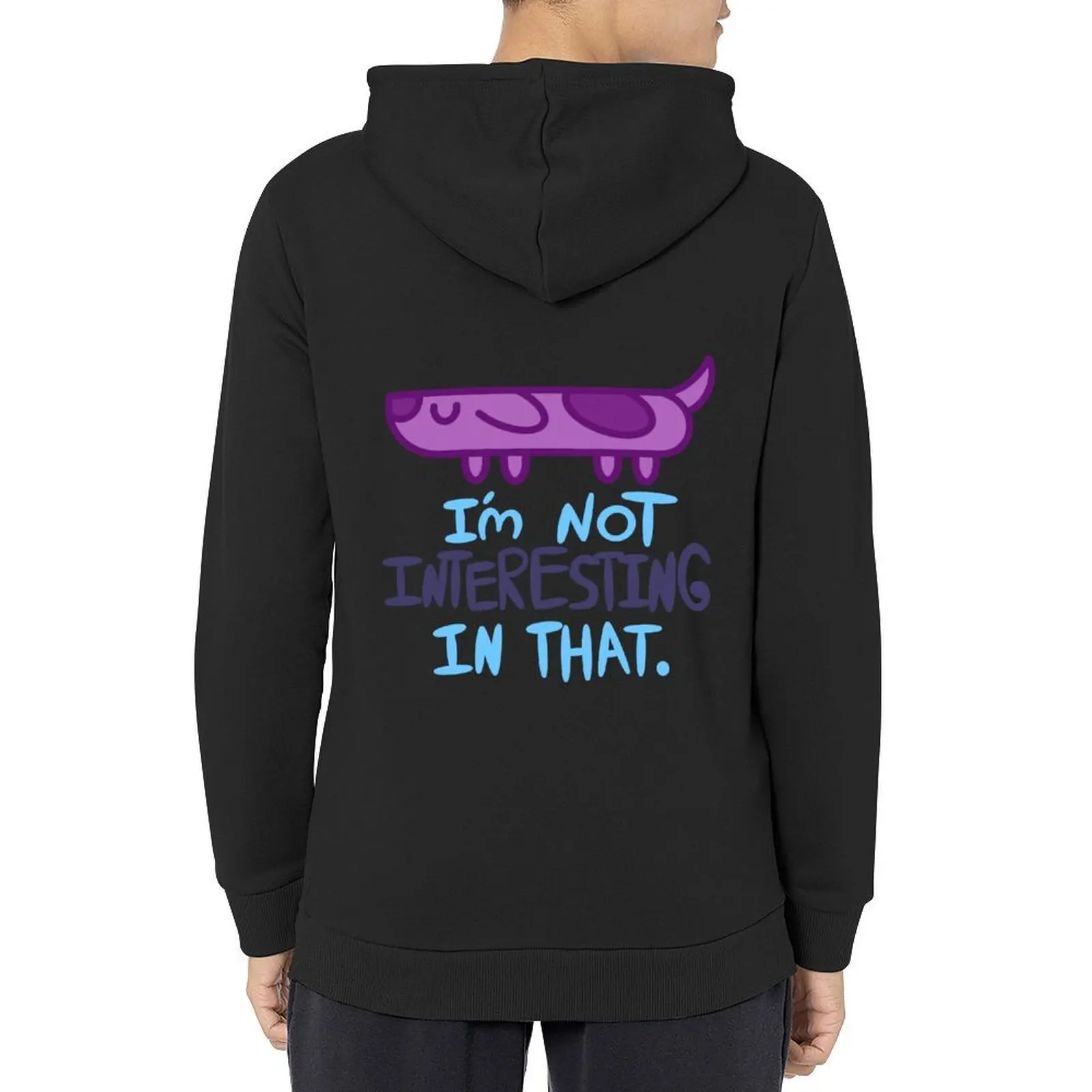 

I'm Not Interesting In That. Hoodie korean style clothes japanese style men clothing men's clothes new hoodies and sweatshirts