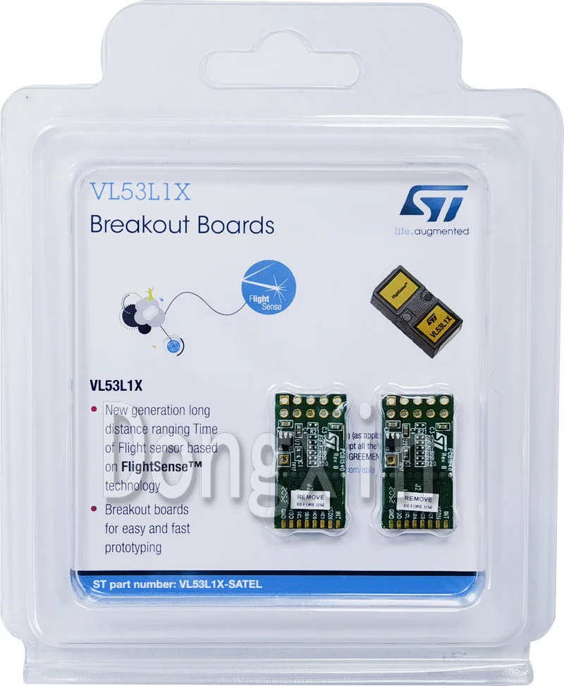 VL53L1X-SATEL VL53L1X pomiar odległości, czas lotu czujnika PCB rozdzielacz płytki