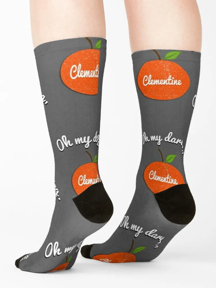 Oh my darling, Clementine Socks new year cute Crossfit luxe Girl'S Socks Men's