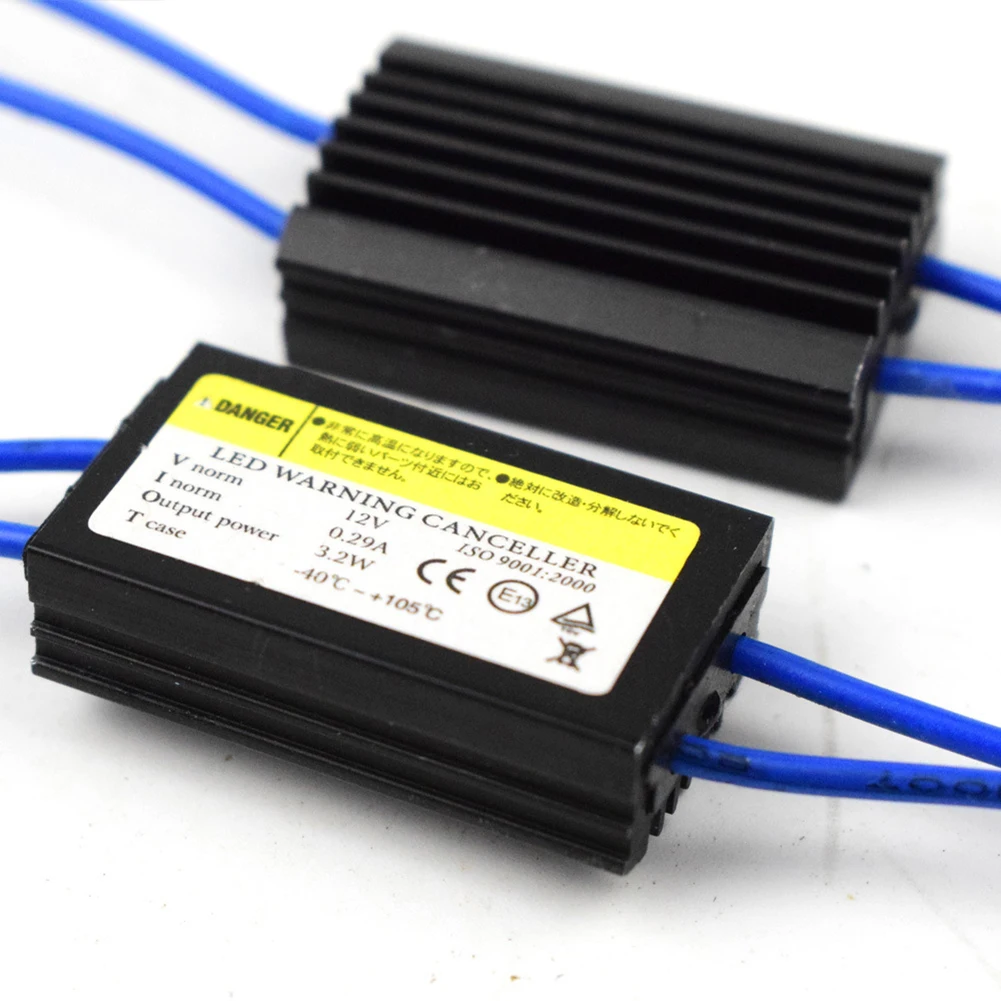 

2pcs T10 Canbus Decoder Cable Eliminates Light Faults Car Lights Canbus Cable Warning Canceller Decoder Plug and Play