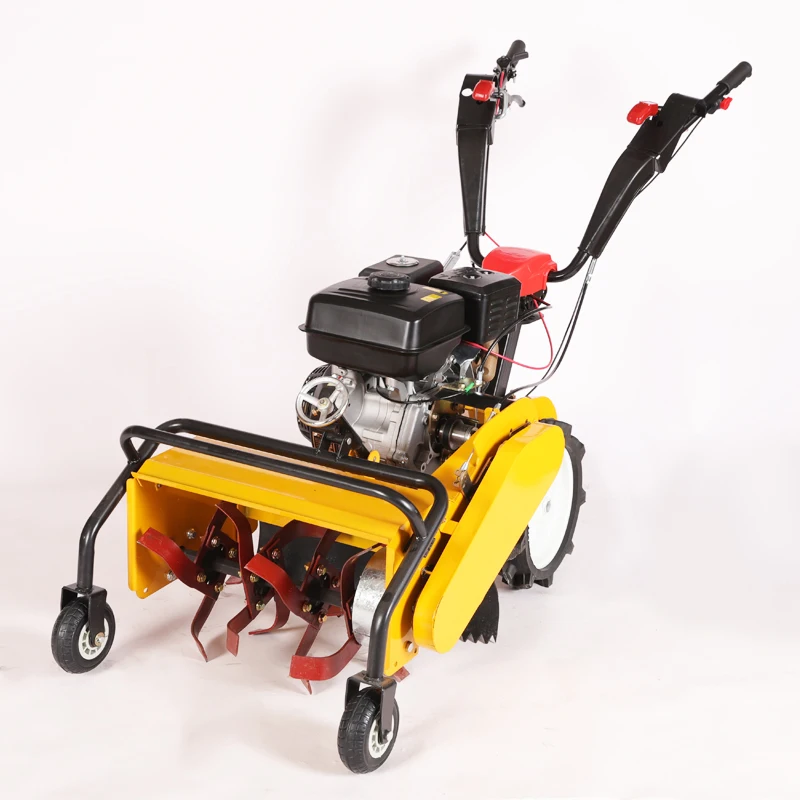 *forHot Sale Multifunctional Garden Manual Self Propelled Walking Tractor 170F177F Lawn Mower Weeder & Rotary Tiller