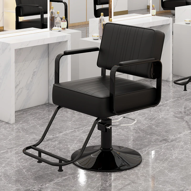 

Women Luxury Barber Chair Beauty Portable Lash Barbershop Designed Salon Chair Hairdressing Makeup Silla De Barbero Furniture