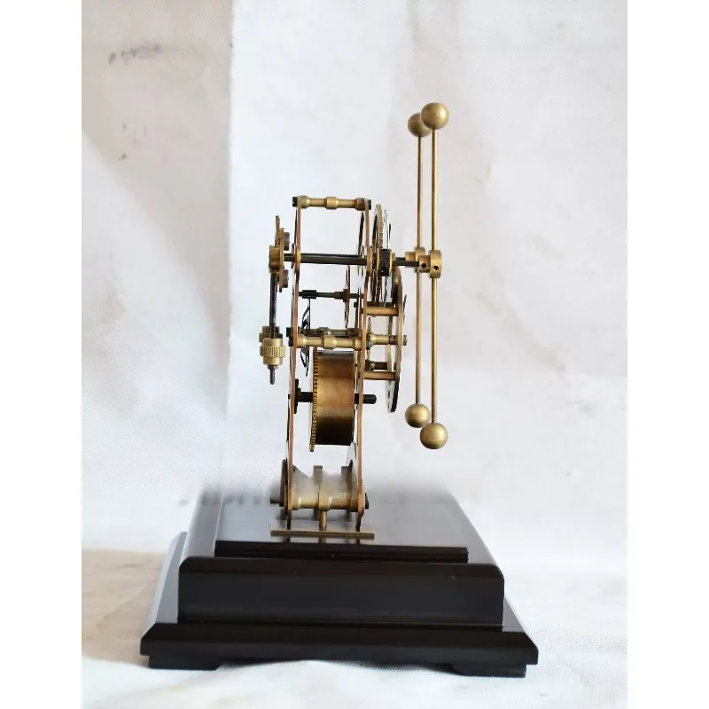 Nautical bell Brass machinery Classical home fun decoration European retro clockwork winding grasshopper clock creative