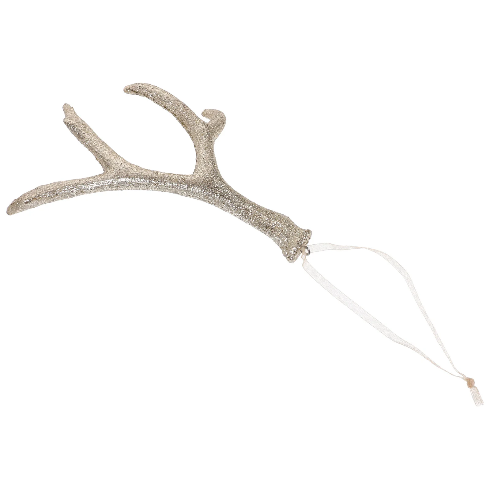 

Hanging Antler Christmas Decorations Large Ornaments For Tree Pendant Resin Fake