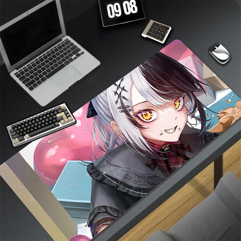 Mousepad Computer Gaming Accessories Keyboard Pad Office PC Rubber Mouse Pad Decoracion Hololive Shiori Novella Desk Mouse Mat