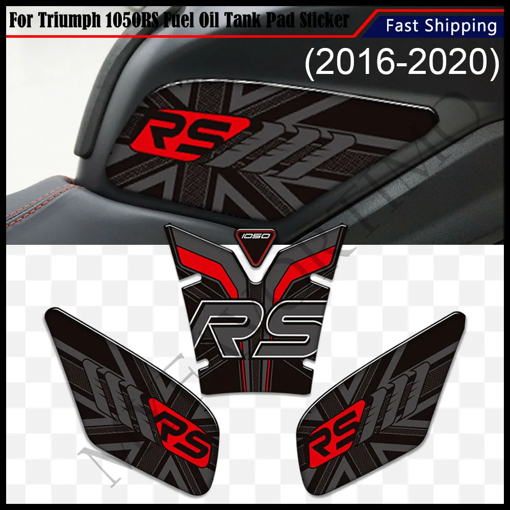 

2016-2020 Motorcycle For Triumph Street Triple 1050RS 1050 RS Gas Fuel Kit Knee Tank Pad Decorative Protective Stickers