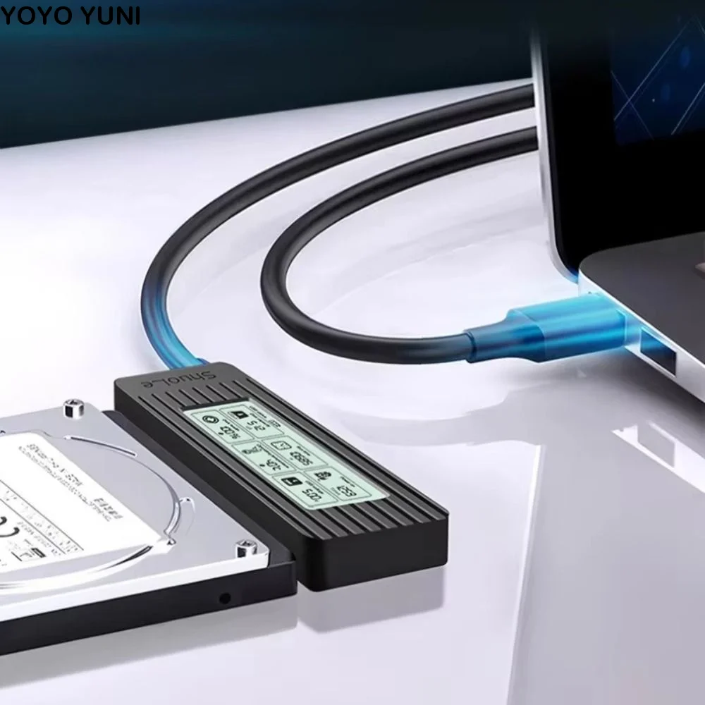 Digital Display USB 3.2 To Sata Adapter Digital Screen Display USB3.0 Converter Cable External Adapter For Laptop