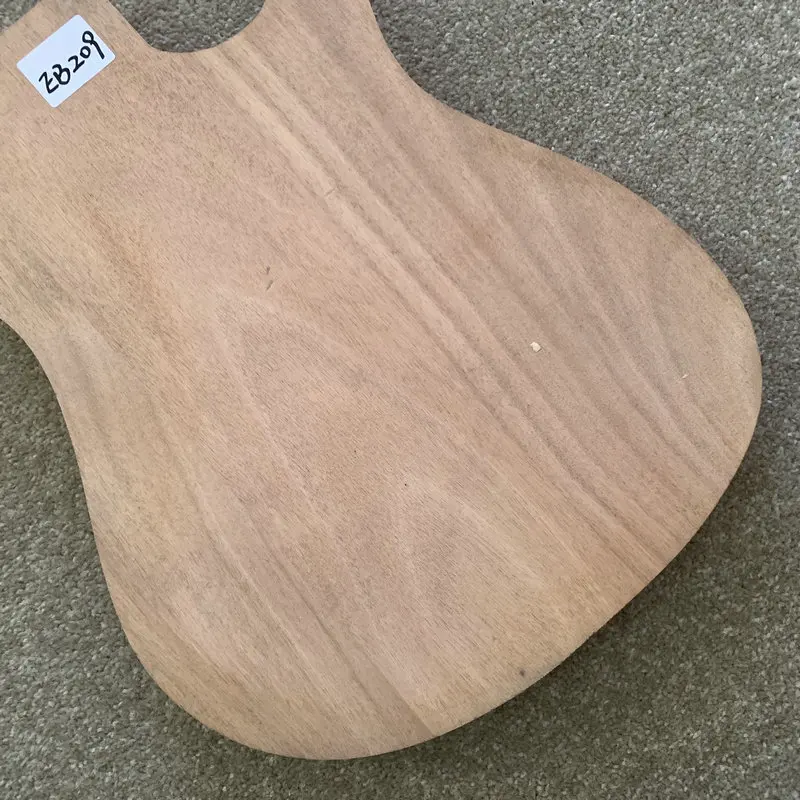 EB209 Unfinished  Electric Guitar Body   Uncut Solid Alder ST DIY Guitar Parts Replace Accessories NO Paints