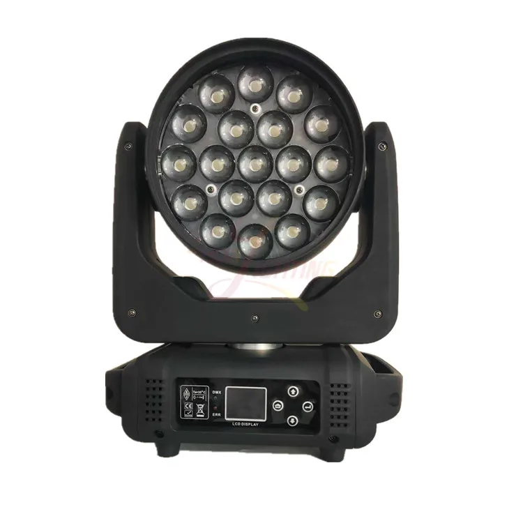 

Mac Aura 19 шт. 15 Вт 4в1 Rgbw Led Wash Zoom Профессиональный сценический светильник для шоу с движущейся головой