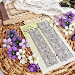 Flower Metal Die Scrapbooking Album Paper Cards Decorative DIY Carbon Steel Mold Crafts Cutting Dies 2025 New Arrivals