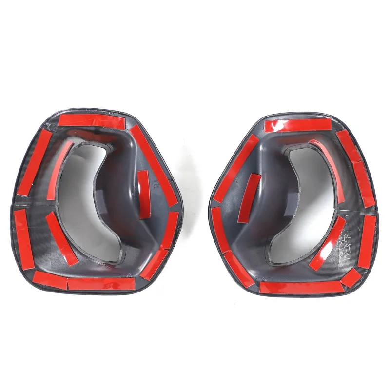 ABS ألياف الكربون السيارات الداخلية تقليم حزام الأمان الأمامي يغطي ل 2023 + BMW 7 سلسلة G70 اكسسوارات السيارات #5