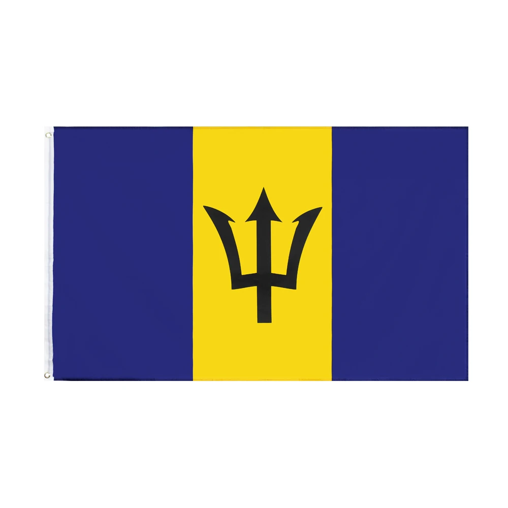 60x90cm 90x150 Barbados Flag Banner Tapestry