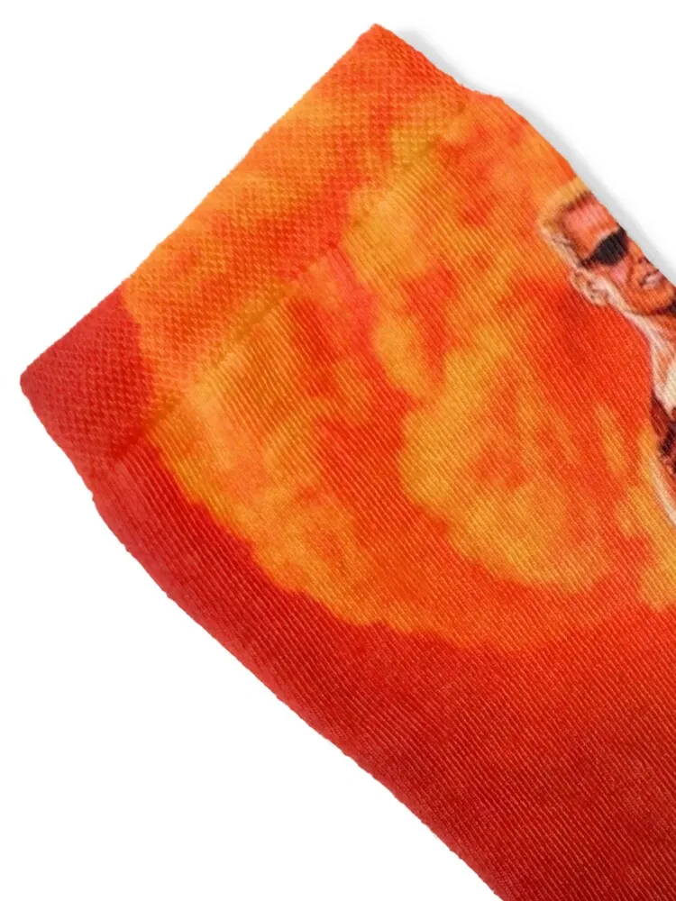 Duke Nukem 3D retro game print (High Contrast) Socks anime custom hockey Socks Male Women's