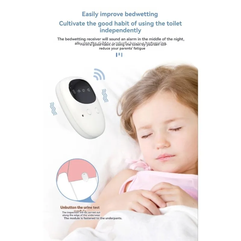 

ABIT Bedwetting Reminder Wireless Urine Wetness Alarm For Children And Infants, Elderly Enuresis Sensor Monitor