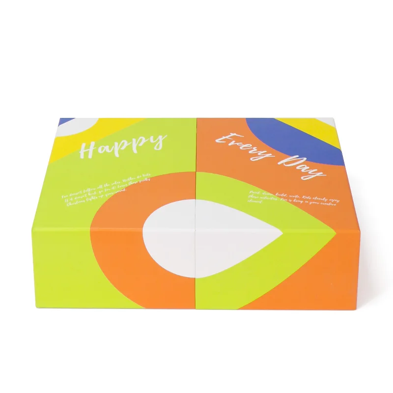 Customized queryPersonalized Colorful Double Door Open Holiday 24 Grids Advent Calendar Gift Boxes