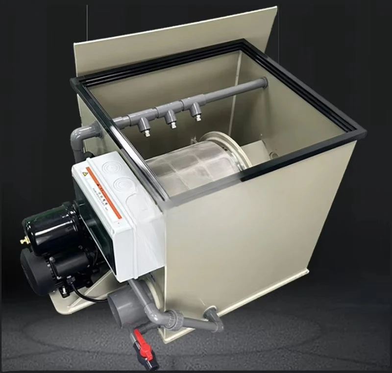 Koi Pond Water Filter Circulating Water Treatment 30 Cubic Meter/H Drum Filter Rdf Filter Tank