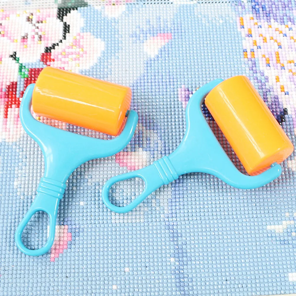 1pc Plastic Roller 5D Drawing Cross Stitch Tool Handmade Crafts Ornament Decoration DIY For Fasteners