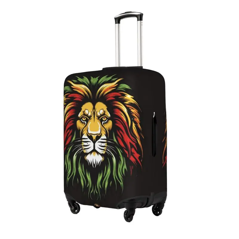 Lion animals pattern Fashion Travel Suitcase Protective Cover Luggage Protective Cover Suitable for 18-32 Inch Suitcases DIY