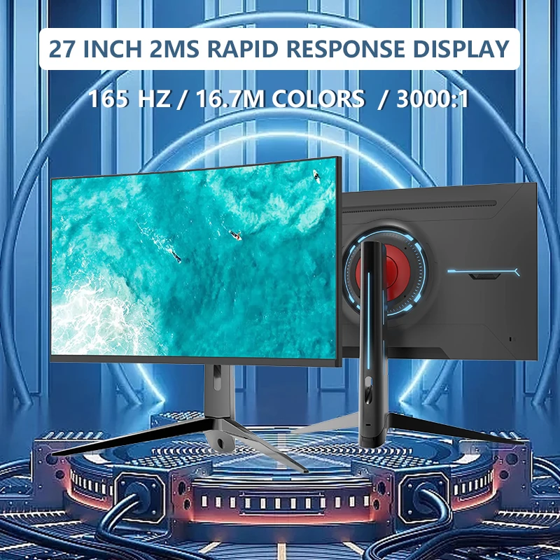 QHD 27인치 커브드 R1800 게이밍 PC 모니터 - Gaming Monitor Curved 리뷰 및 가격