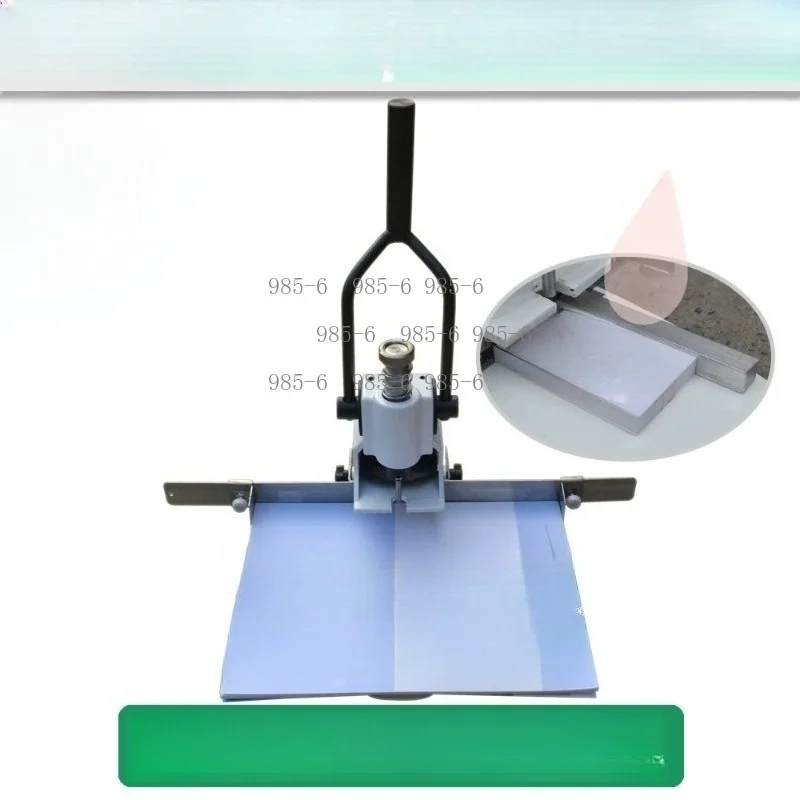 T30S heavy duty single hole manual punching machine Plastic fabric album tag recipe puncher binding machine