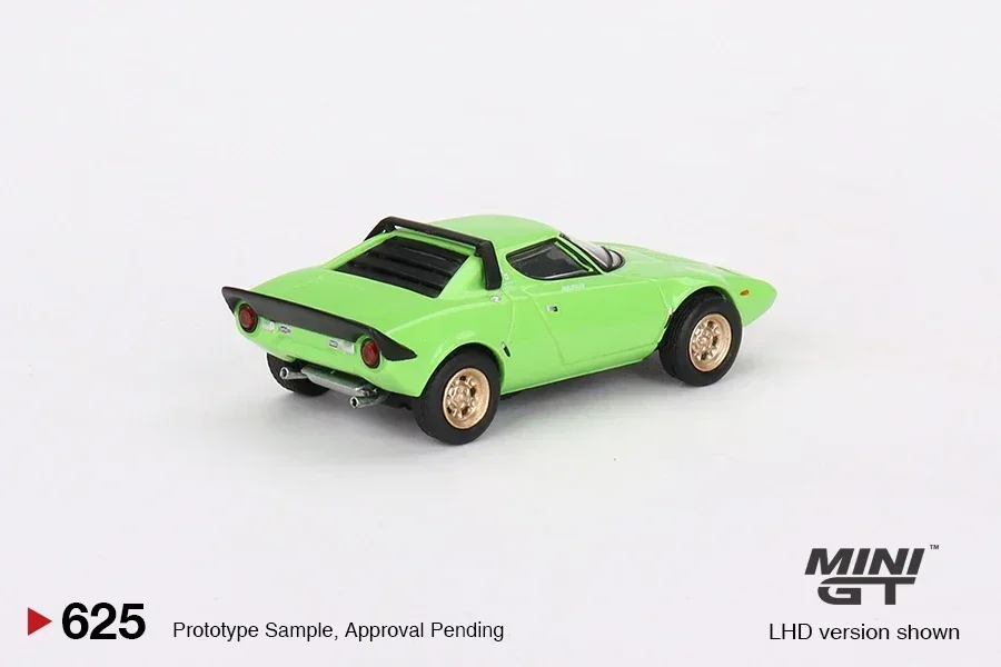 MINI GT 1:64 Stratos HF Stradale Verde Chiaro Diecast Model Car