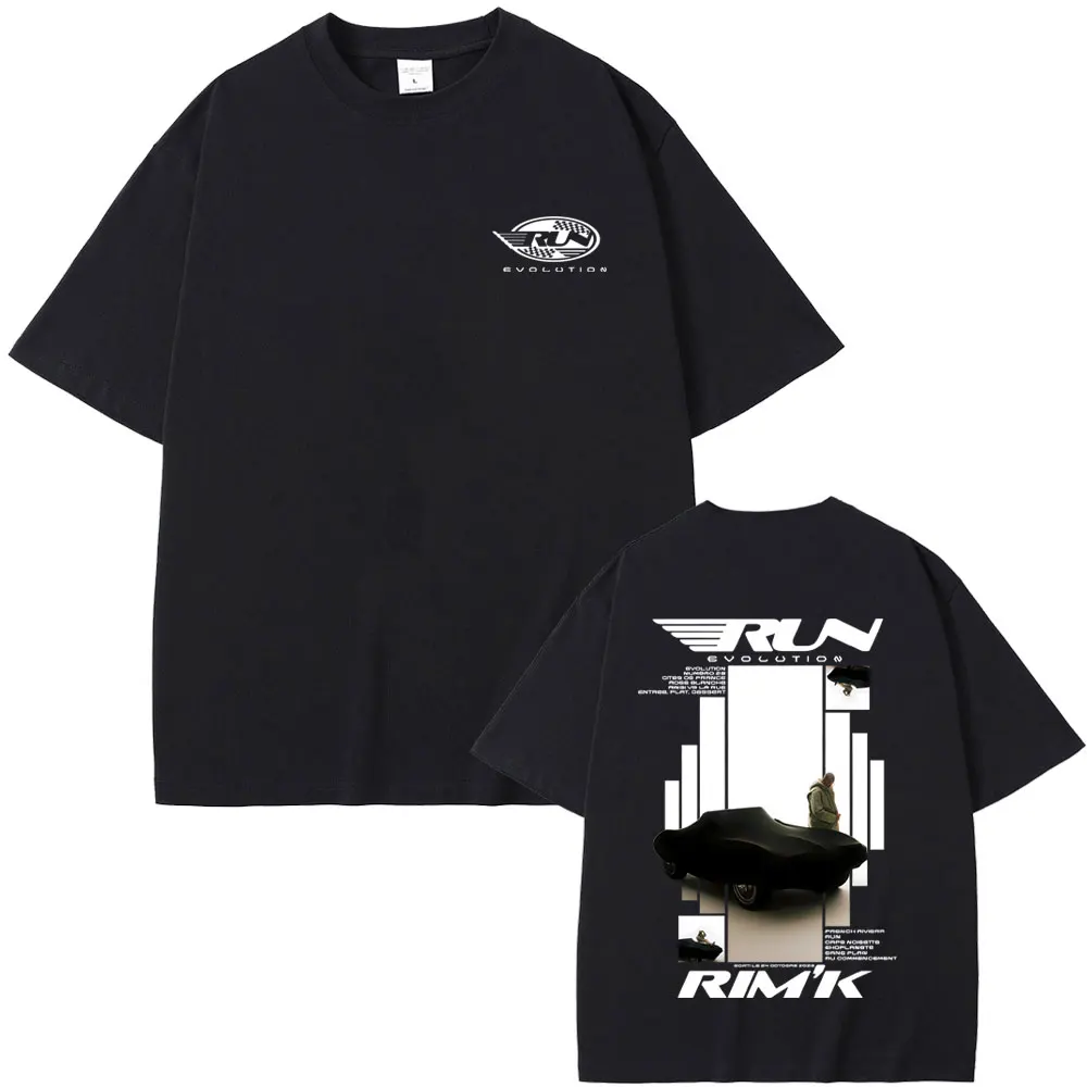 

Rapper Rim'K Run Album Graphic T-shirt Men Women Hip Hop Fashion Pop Music Tshirt Male Casual Cotton Vintage T Shirt Streetwear