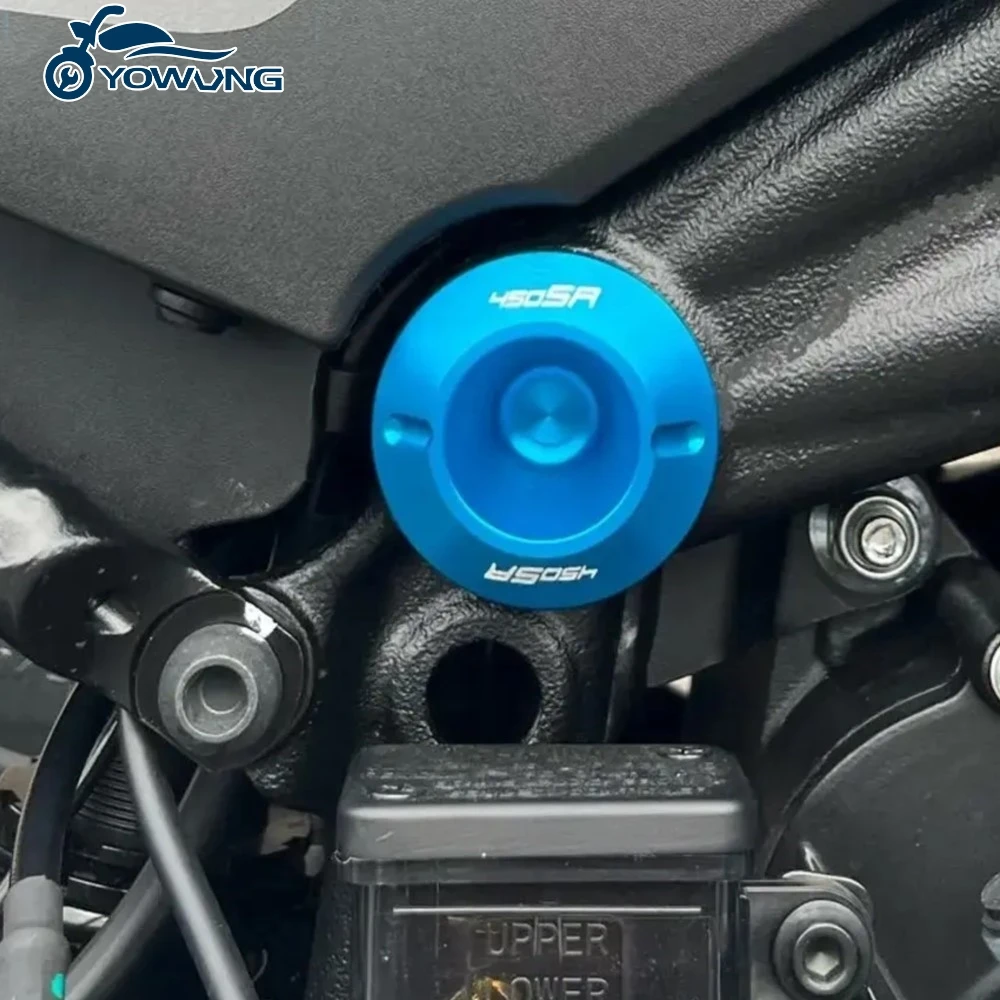 

Motorcycle Accessories FOR CFMOTO 450SR 450SS 450SRS 450NK 450CLC 2020 -2024 2025 Frame Plug Cap Hole Cover Swing Arm Hole Plugs