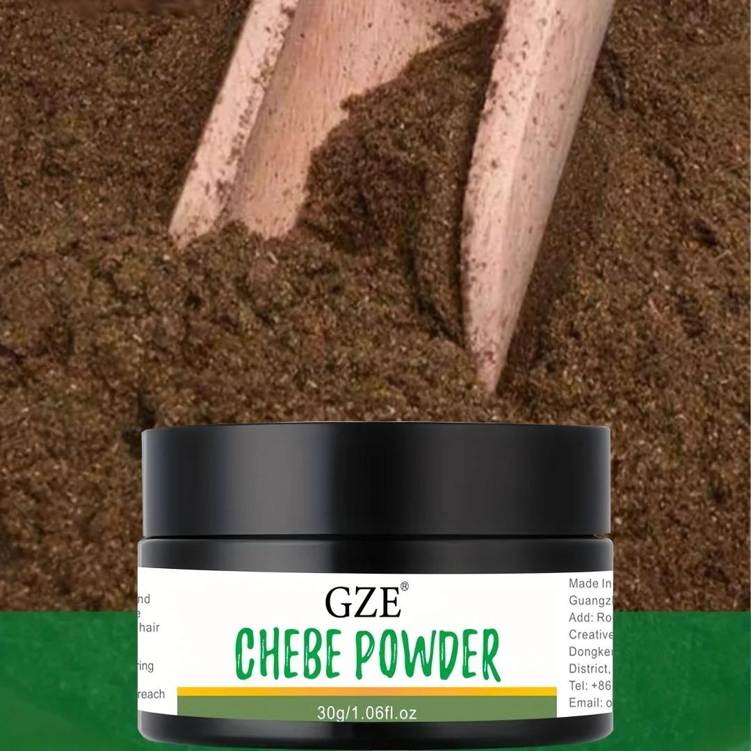 GZE Chebe Powder - Contains Natural Ingredients Promotes Strong and Healthy Hair Strengthens & Thickens,Formulated for Dry Hair