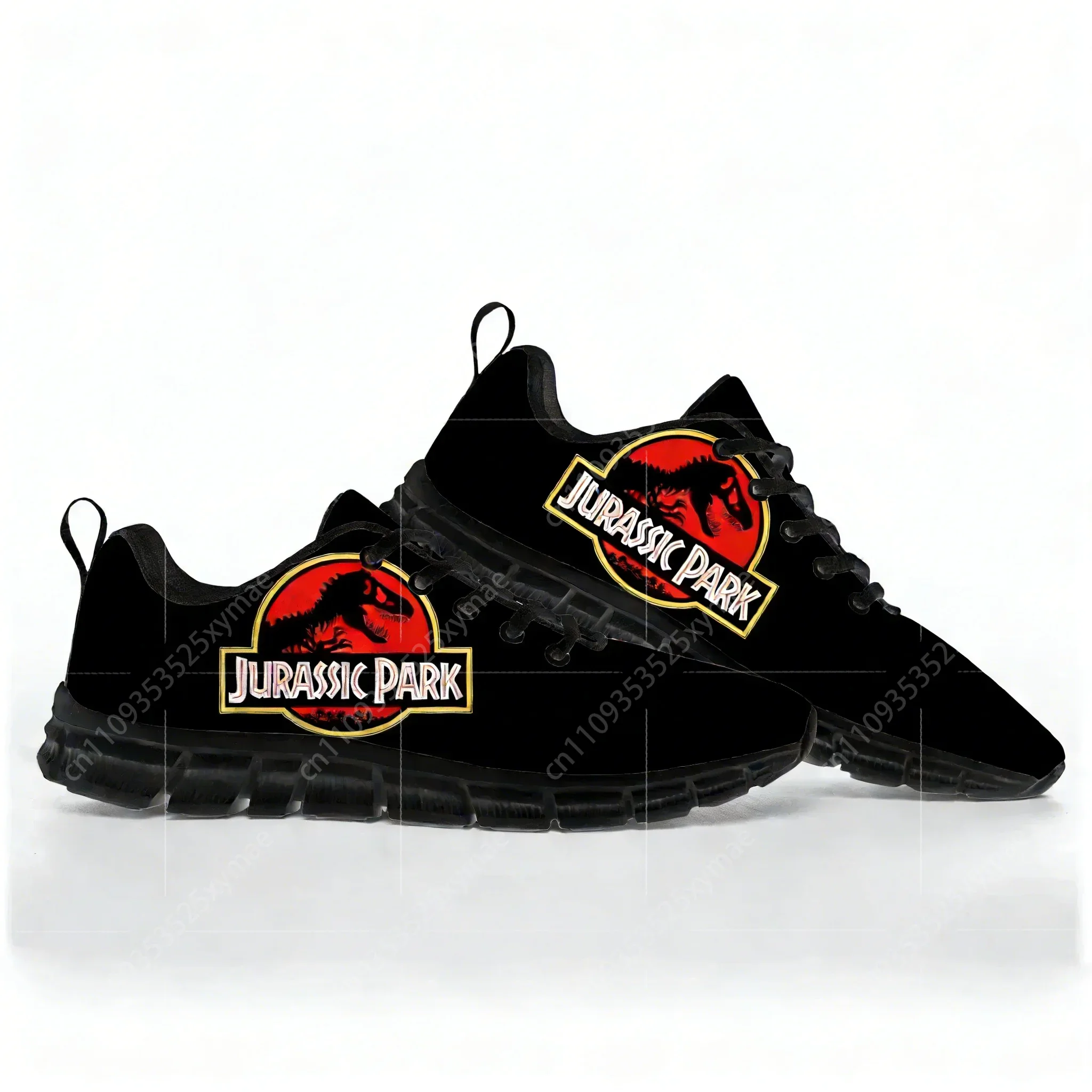 Dinosaur World Cartoon Jurassic Park Sports Shoes Mens Womens Sneakers Custom High Quality Couple Shoe