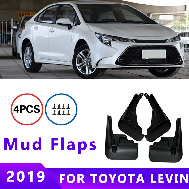 

Mud Flaps Fit for TOYOTA LEVIN Corolla E210 2019 Mudguards Tire Fenders Splash Proof Accessories Wheel Guards 4ps