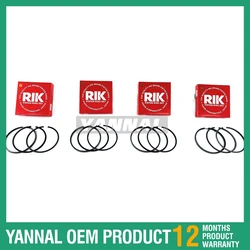 New One Set V2607 Piston Ring STD 1J700-21000 For Kubota Engine Parts