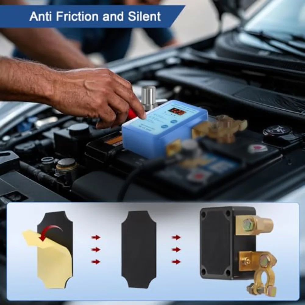 

12V 240A Remote and Manual Battery Disconnect Switch for Vehicles Including Cars Boats RVs Motorcycles and Trucks