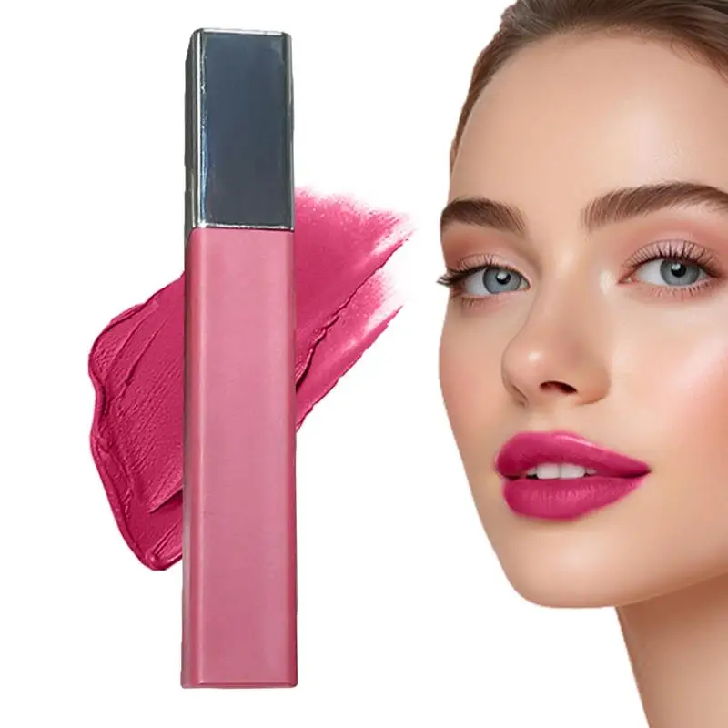 Matte Lippenstift Waterdichte Langdurige Matte Lip Glazuur Smudge-Proof Non-Stick Cup Matte Kleur Lip Cosmetische Make-Up Cosmetica