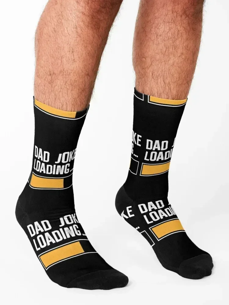 Dad Joke Loading Socks FASHION sports and leisure set new year Luxury Woman Socks Men's