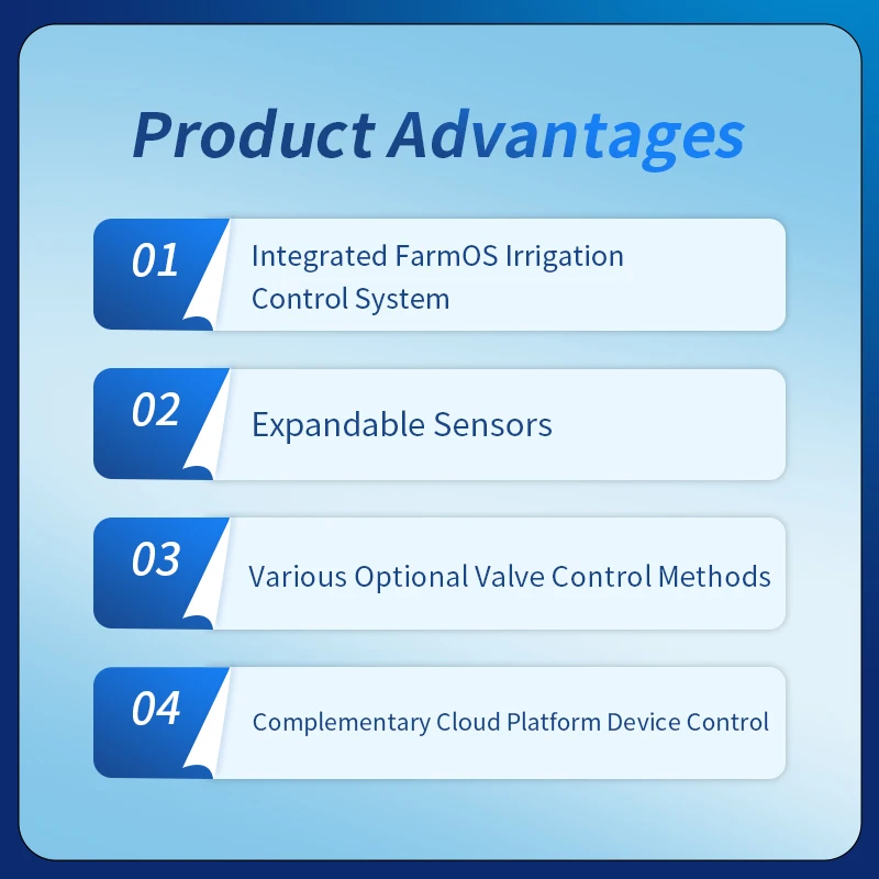 IoT Smart Irrigation Controller, WiFi/App Remote Monitoring for Intelligent Irrigation System