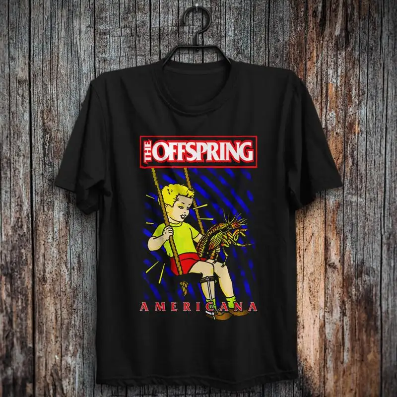 Americana de Offspring Camiseta Manic Subsidal Dexter Holland Noodles Ron Welty