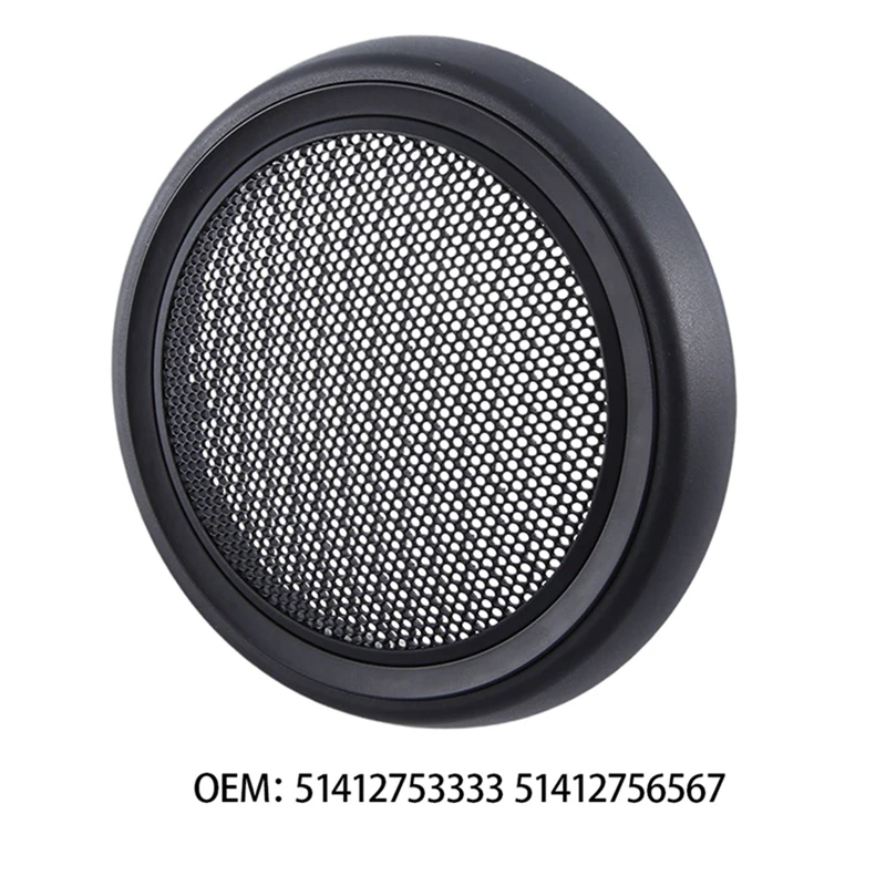 Car Front Door Speaker Cover Grille Front Door Speaker Cover Grille ABS For Mini Cooper R56  51412753333 51412756567