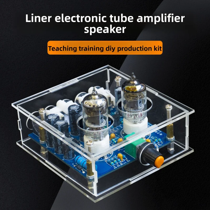Tube Amplifier Electronic Tubes DIY Kit Fever6J1 Audio Preamp Speaker Amplifier Board Welding Parts