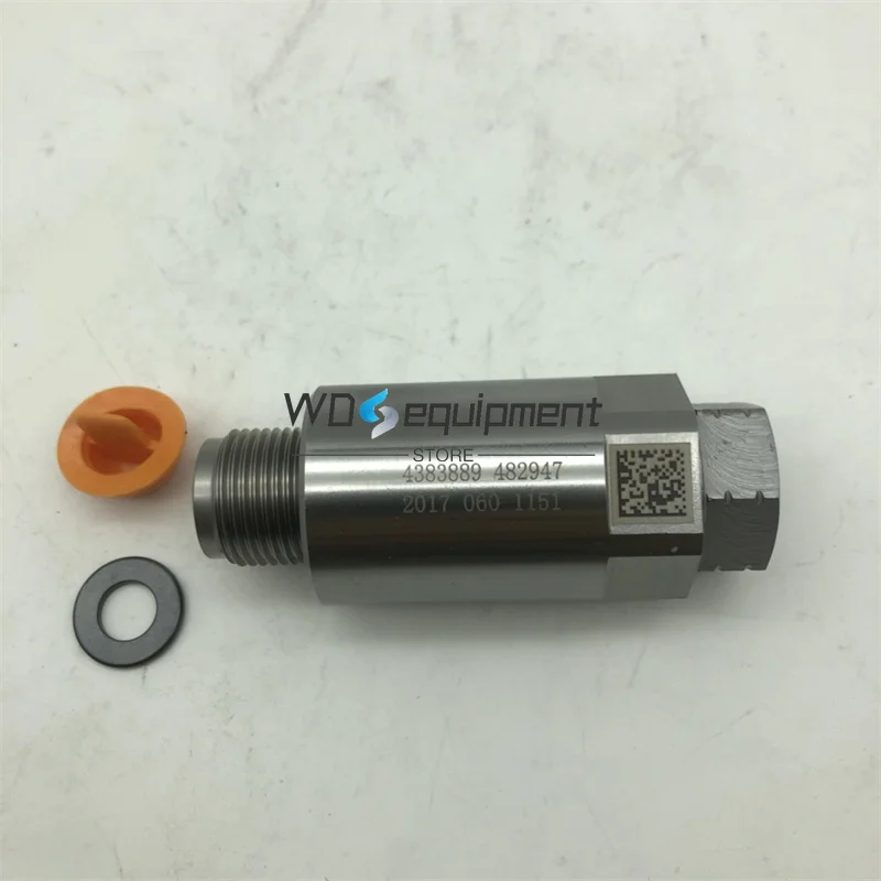 4383889 Genuine Rail Pressure Relief Valve For Cummins XPI DC09/DC13/DC16 ISG ISGe 2488244 2897320 4307475  4359204