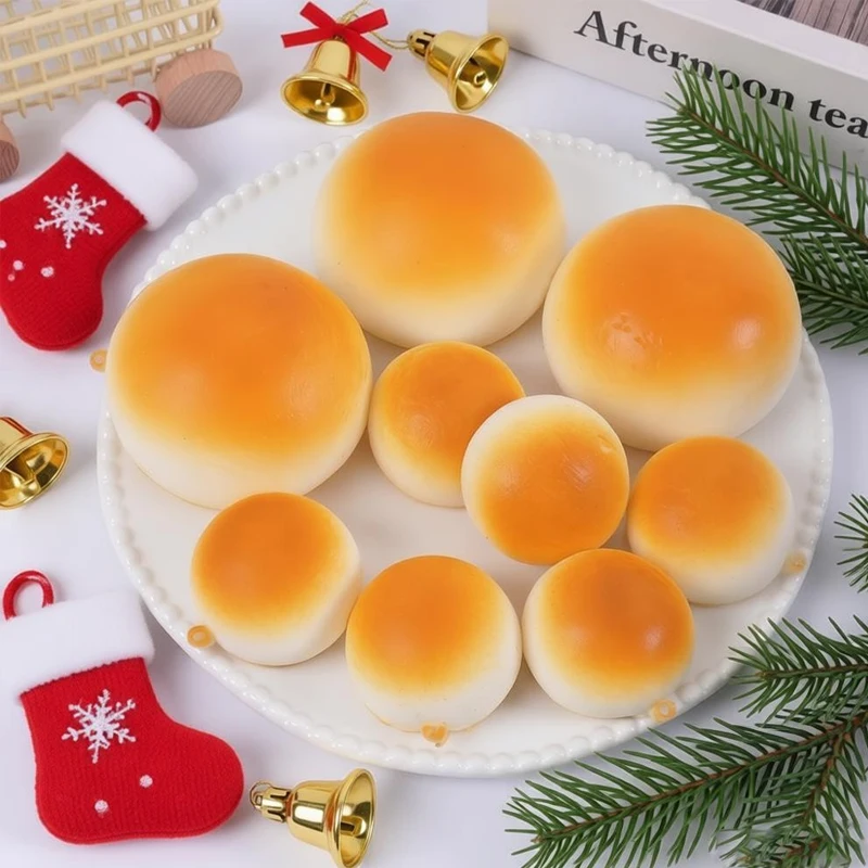 Squishy Simulation Food Bread Cheesecake Squishy Party Favors Popular Soft Cake Toy Slow Rebound Festive & Party Supplies