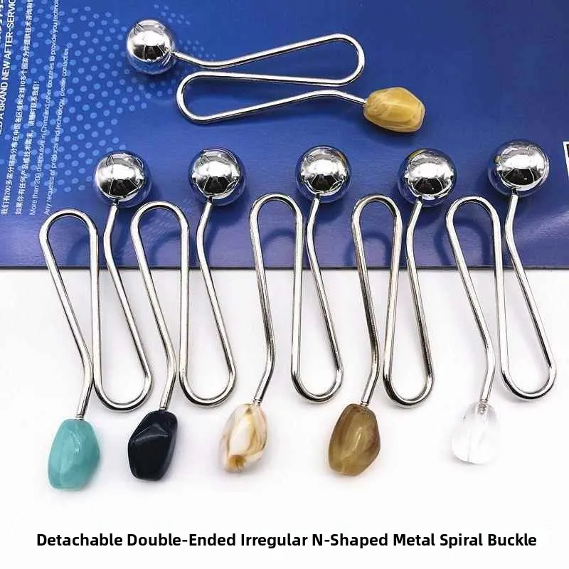 

Fashionable New Clothing Metal Accessory Skirt Waist Connector Tightening Fixed S-Shaped Screw Buckle Home Fabric Se...
